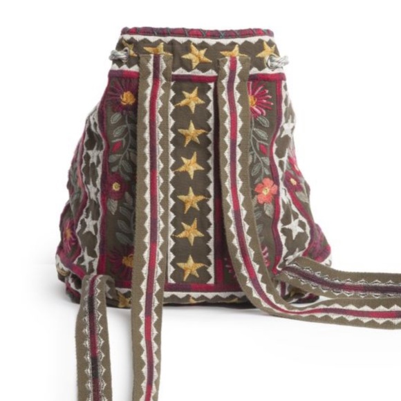 Johnny Was • Embroidered boho backpack - Picture 3 of 8